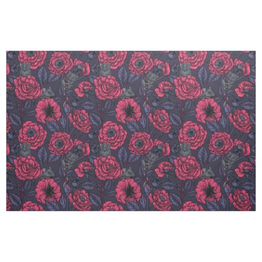 Das Mäuse-Party Stoff (Fat Quarter (45,7 x 55,9 cm))