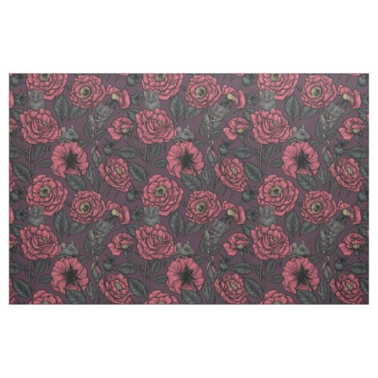 Das Mäuse-Party Stoff (Fat Quarter (45,7 x 55,9 cm))