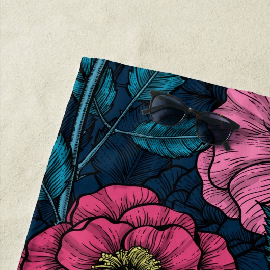 Das Mäuse-Party Strandtuch (Beispiel)