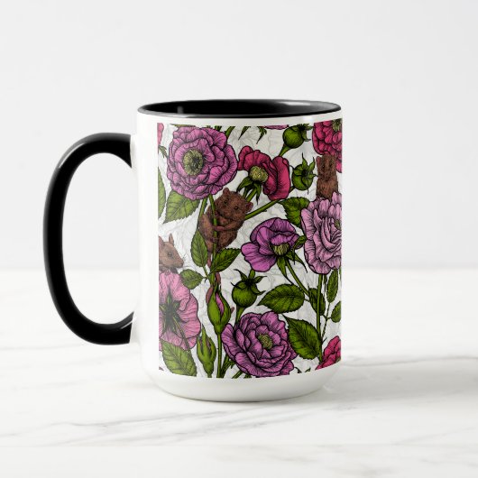 Das Mäuse-Party Tasse (Links)