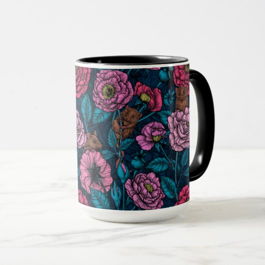 Das Mäuse-Party Tasse (VorderseiteRechts)