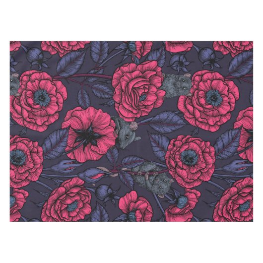 Das Mäuse-Party Tischdecke (Vorderseite (Horizontal))