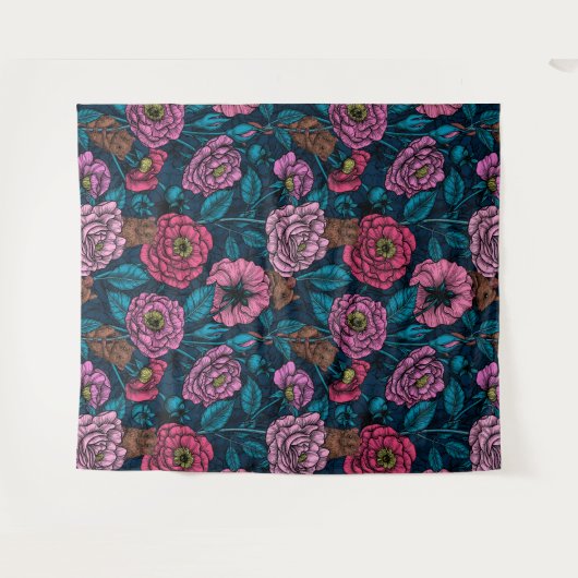 Das Mäuse-Party Wandteppich (Vorderseite (Horizontal))