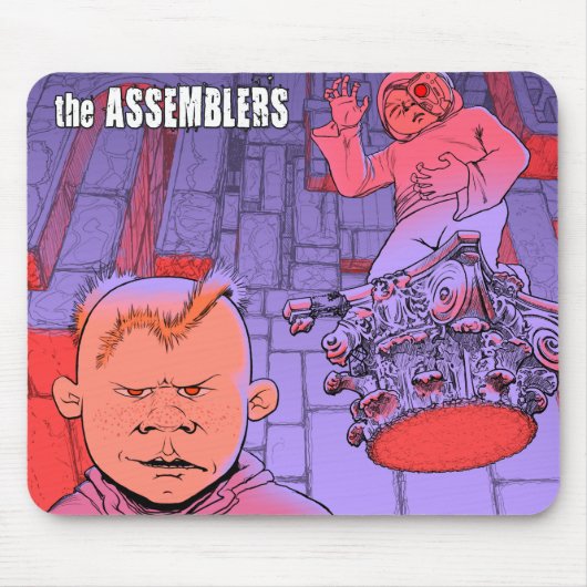 Das Mauspad Assembler (Vorne)
