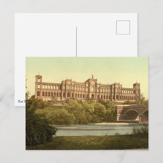 Das Maximilianeum Postkarte (Vorne/Hinten)