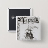 Das Mayflower, vordere Abdeckung von 'Life Button (Vorne & Hinten)