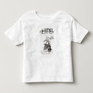 Das Mayflower, vordere Abdeckung von 'Life Kleinkind T-shirt
