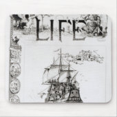 Das Mayflower, vordere Abdeckung von 'Life Mousepad (Vorne)
