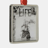 Das Mayflower, vordere Abdeckung von 'Life Ornament Aus Metall (Rechts)