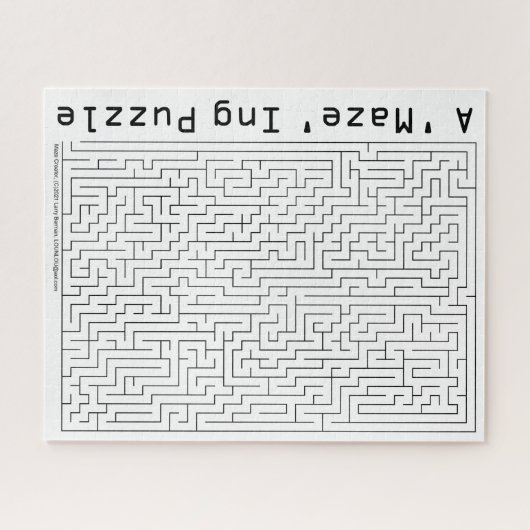 Das "Maze-Puzzle" Puzzle (Horizontal)