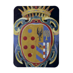 Das Medici-Lorena Wappen, c.1638 (pietra dur Magnet