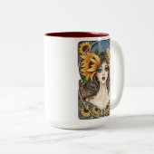 Das Medium Zweifarbige Tasse (VorderseiteRechts)