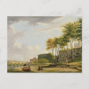 Das Medway in Rochester, 1776 (Öl auf Leinwand) Postkarte