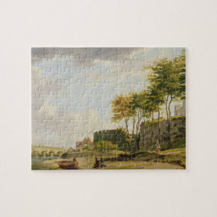 Das Medway in Rochester, 1776 (Öl auf Leinwand) Puzzle