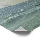 Das Meer, 1831 Poster (Ecke)