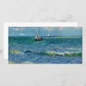 Das Meer am Les Saintes Maries de la Mer | Van Gog Dankeskarte (Vorne/Hinten)