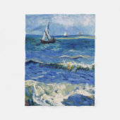 Das Meer am Les Saintes-Maries-de-la-Mer - Van Gog Fleecedecke (Vorderseite)