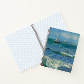 Das Meer am Les Saintes Maries de la Mer | Van Gog Notizblock (Innenseite)