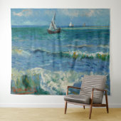 Das Meer am Les Saintes Maries de la Mer | Van Gog Wandteppich (Beispiel (Horizontal))