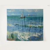 Das Meer am Les Saintes Maries de la Mer | Van Gog Wandteppich (Vorderseite (Horizontal))