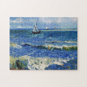 Das Meer am Les Saintes-Maries-de-la-Mer, Van Gogh Puzzle