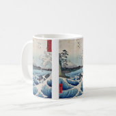 Das Meer an Satta Suruga Provinz durch Ando, Kaffeetasse (Vorderseite Links)