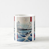 Das Meer an Satta Suruga Provinz durch Ando, Kaffeetasse (Mittel)