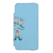 Das Meer atmen Incipio iPhone Geldbeutel-Hülle (Folio Vorderseite)