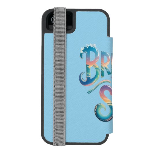 Das Meer atmen Incipio iPhone Geldbeutel-Hülle (Folio Rückseite)