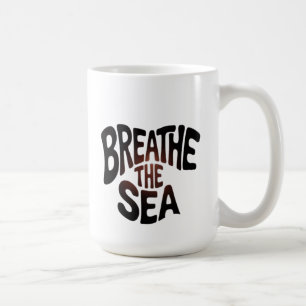 Das Meer atmen Kaffeetasse