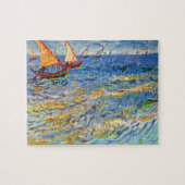 Das Meer bei Saintes-Maries durch Van Gogh Puzzle (Horizontal)