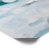 Das Meer | Charles Herbert Woodbury - Impressionis Poster (Ecke)