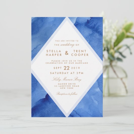 Das Meer Einladung (Stehend Vorderseite)