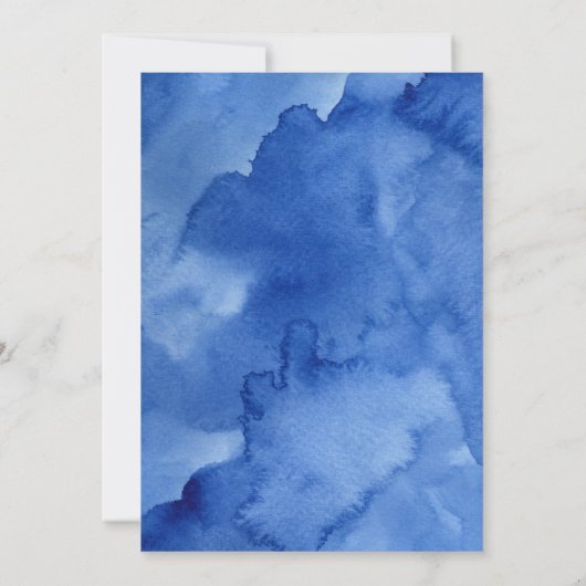 Das Meer Einladung (Rückseite)