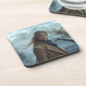 Das Meer Getränkeuntersetzer (Linke Seite)