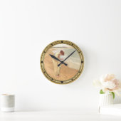 Das Meer Hath seine Perlen Runde Wanduhr (Zuhause)