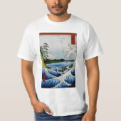 Das Meer in Satta in der Provinz Suruga, 1858 T-Shirt (Vorderseite)