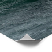 Das Meer ist ein gefährliches Magellan Zitatposter Poster (Ecke)