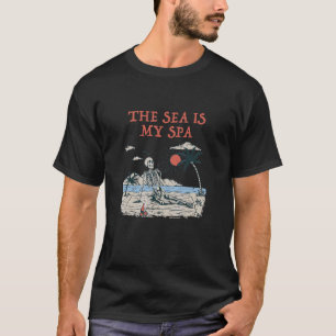 Das Meer ist mein Wellness-Center Beach Meditation T-Shirt