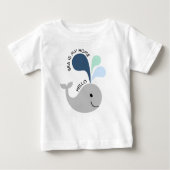 Das Meer ist meine Zuhause Baby T-shirt (Vorderseite)