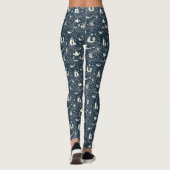 Das Meer kämpft nie gegen den Sturm Leggings (Rückseite)