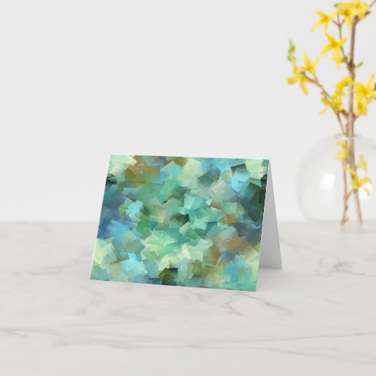 Das Meer...... Karte (Gelbe Blume)