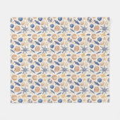 Das Meer lebt in jedem von uns Fleecedecke (Vorderseite (Horizontal))