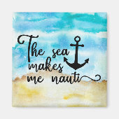 Das Meer macht mich zu einer nautischen Kreuzfahrt Magnet (Vorne)