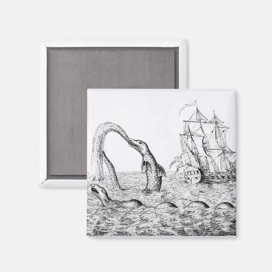 Das Meer Magnet (Vorderseite/Rückseite)