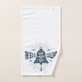 Das Meer nennt nautisch Badhandtuch Set (Handtuch)