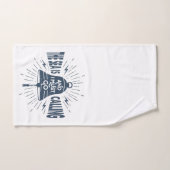 Das Meer nennt nautisch Badhandtuch Set (Handtuch)