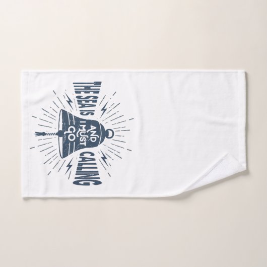 Das Meer nennt nautisch Badhandtuch Set (Handtuch)