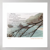 Das Meer Poster (Vorne)