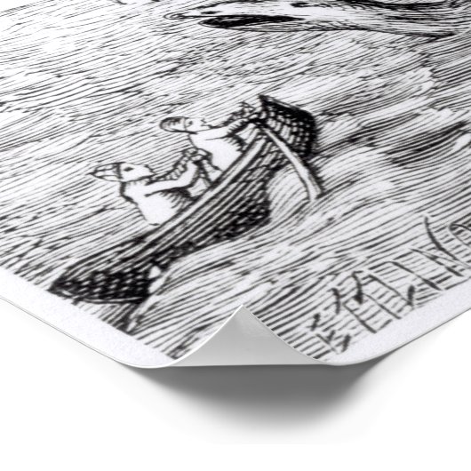 Das Meer Poster (Ecke)